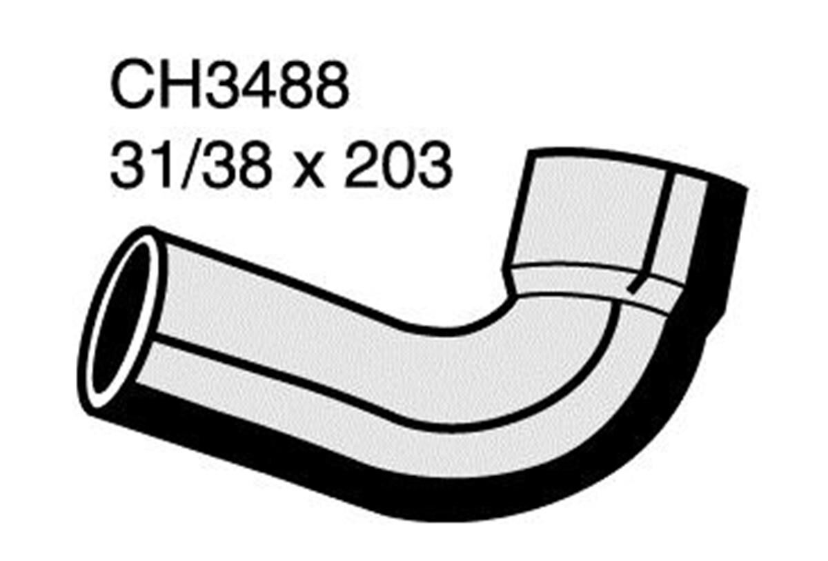 Radiator Lower Hose  - BMW 320i E30 - 2.0L I6  PETROL - Manual & Auto, , scaau_hi-res