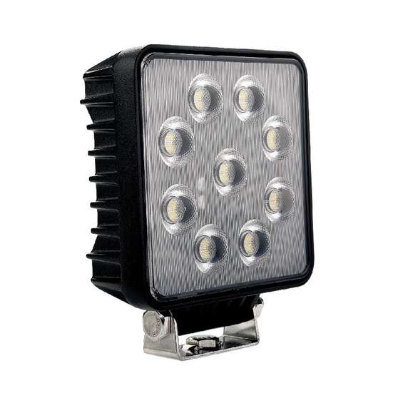 LED SQUARE WORKLAMP FLOOD BEAM60 Deg 9-36V 36W 36 LEDs BLACKHSNG 3,600Lmn IP68, , scaau_hi-res