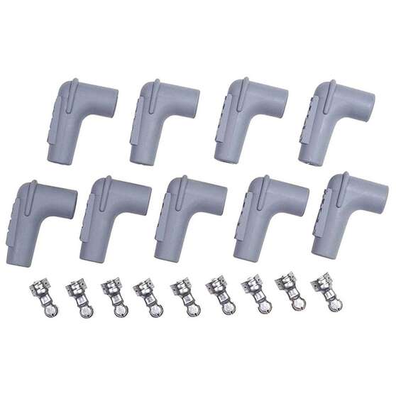 SPARK PLUG BOOTS & TERMINALS SET OF 9, , scaau_hi-res