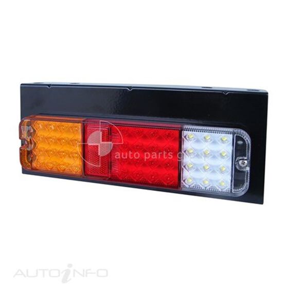 Genex Universal Led Tail Light 256 X 66 X 31mm Stop Tail Indicator Reverse Adr Compliant 10 30v 109 01 011r Lq Supercheap Auto