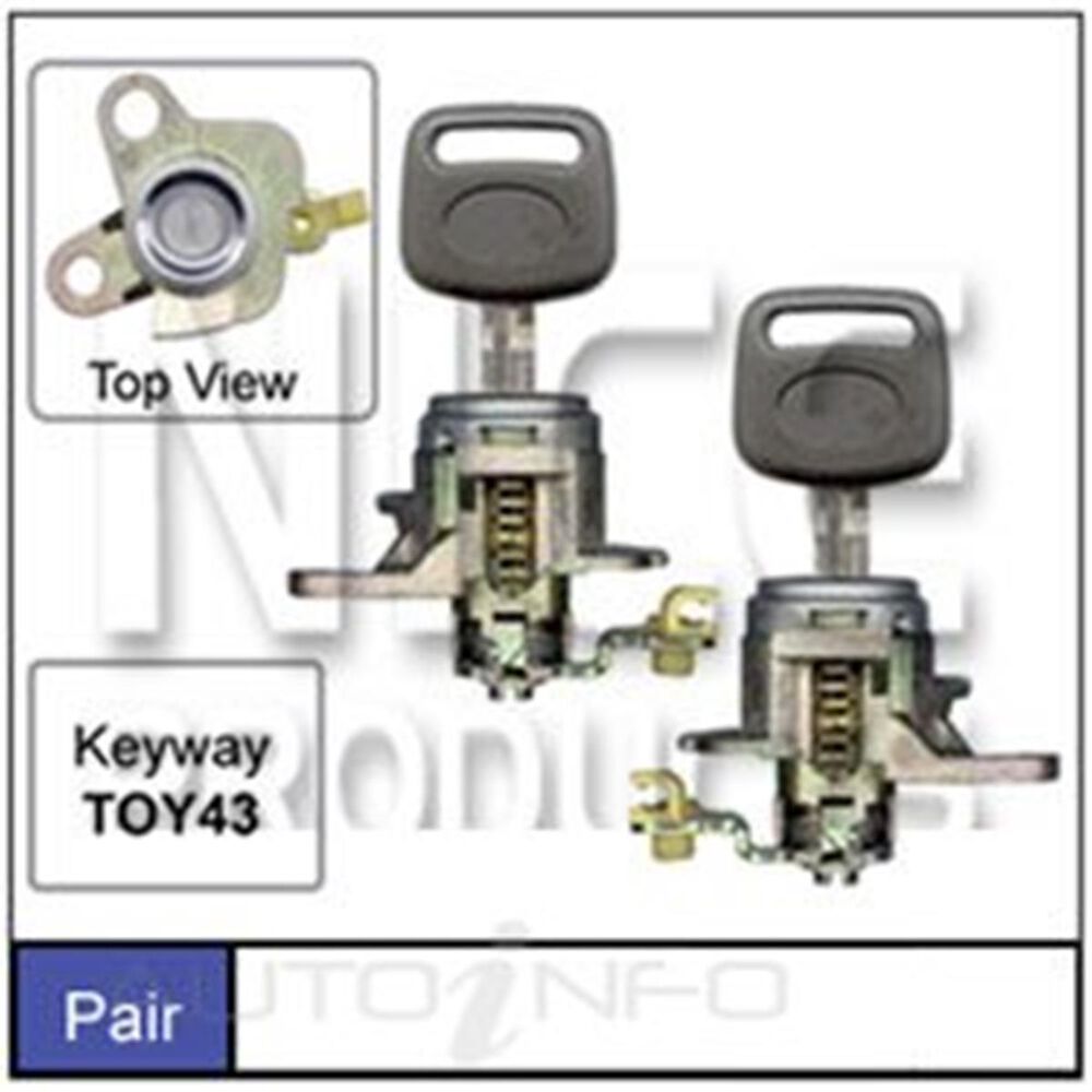 Nice Door Lock Barrel Pair, NDL11E Supercheap Auto