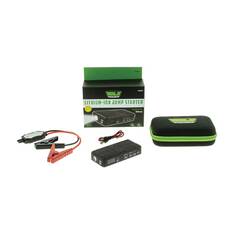 LITHIUM-COBALT JUMP STARTER 10,400mAh W/LED DISPLY, CARRY CASE, FLASH LIGHT, 12V PWR SUP, , scaau_hi-res