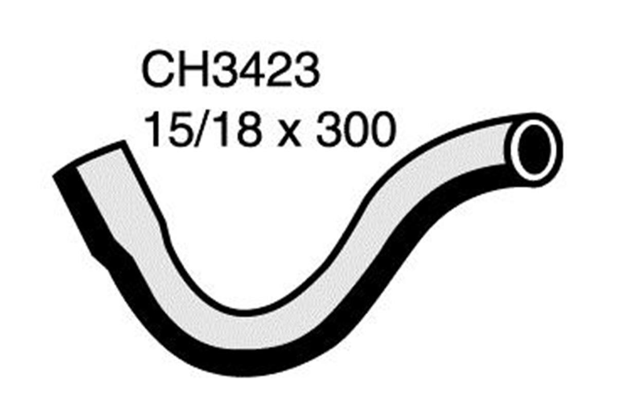 Heater Hose  - HOLDEN BARINA SB - 1.4L I4  PETROL - Manual & Auto, , scaau_hi-res