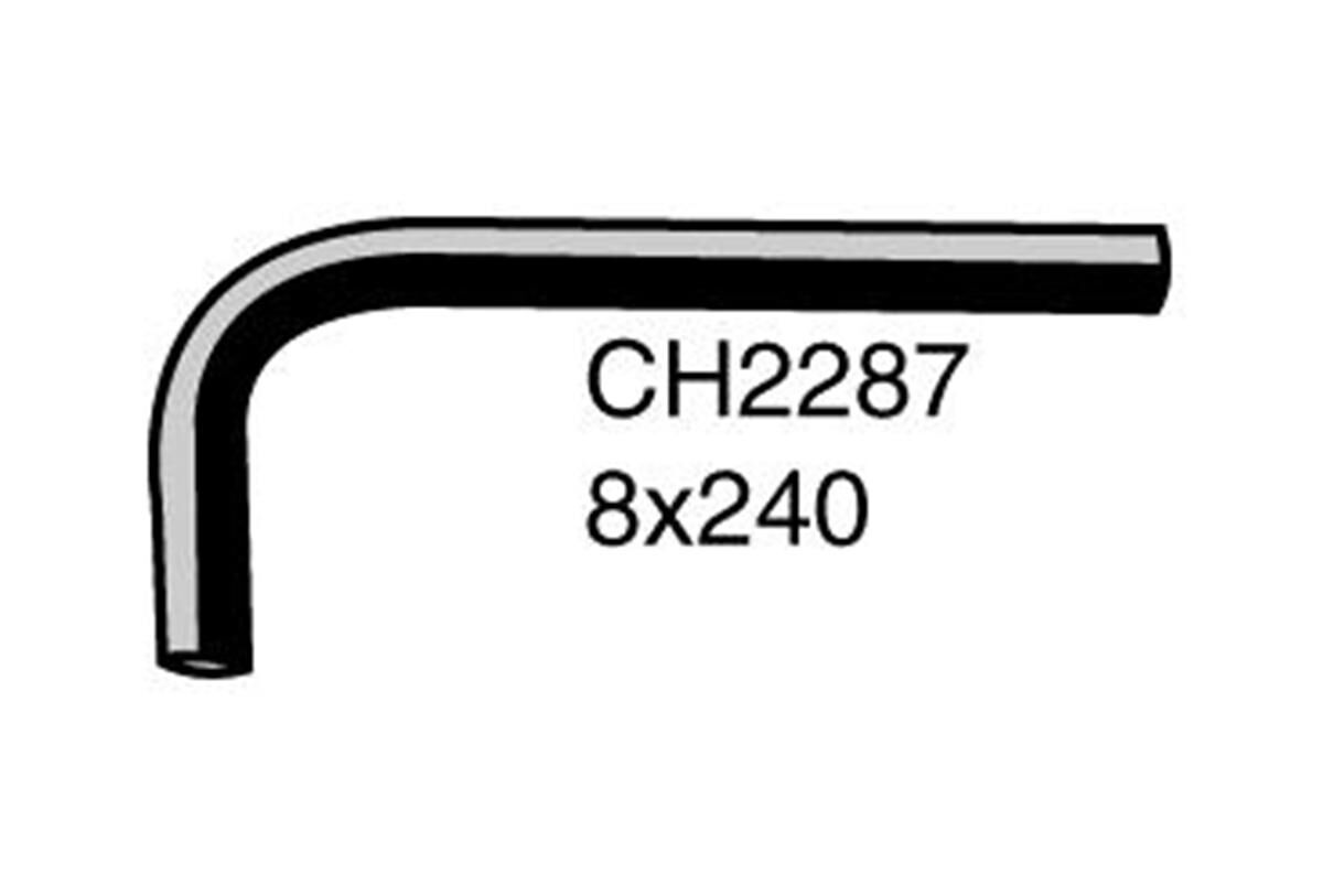 Turbocharger Coolant Hose  - NISSAN PATROL GU - 2.8L I6 Turbo DIESEL - Manual & Auto, , scaau_hi-res