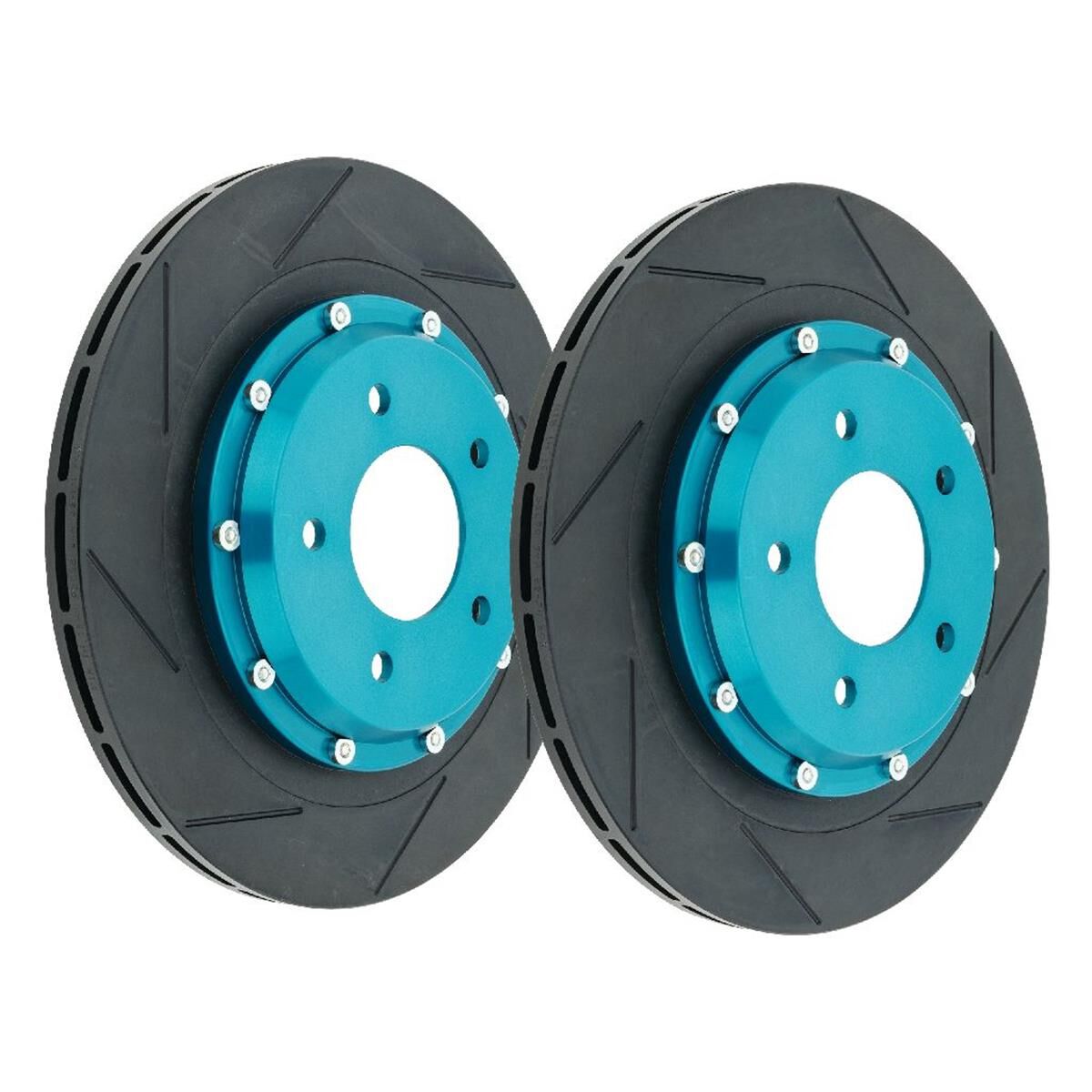 PROJECT MU BRAKE ROTORS PAIR SCR-PRO 2 PIECE GREEN 314X20MM, , scaau_hi-res