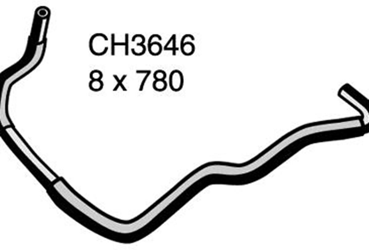 Engine By Pass Hose  - NISSAN PATROL GU - 4.8L I6  PETROL - Manual & Auto, , scaau_hi-res