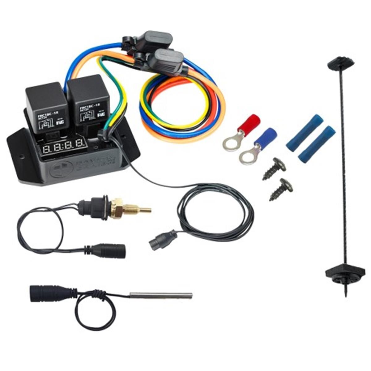DIGITAL THERMATIC FAN SWITCH KIT W/- ABOVE + 1/8" SENSOR, , scaau_hi-res