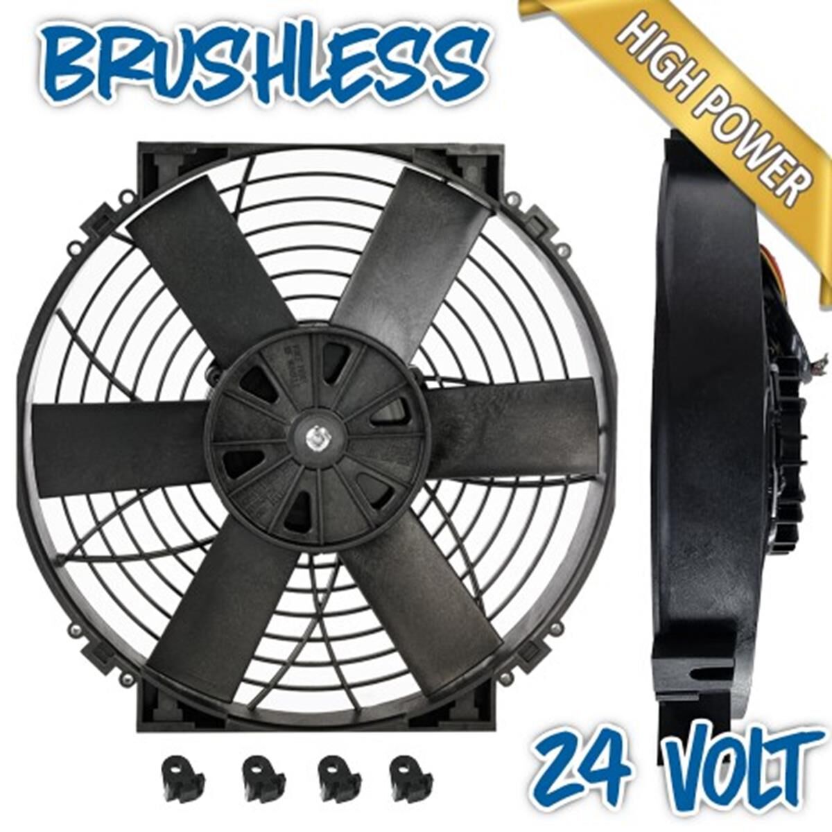BRUSHLESS 12" THEMATIC ELECTRIC FAN (24V), , scaau_hi-res