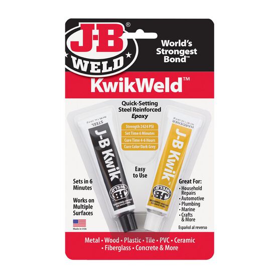 JB WELD KWIKWELD QUICK SETTING STEEL REINFORCED EPOXY, , scaau_hi-res