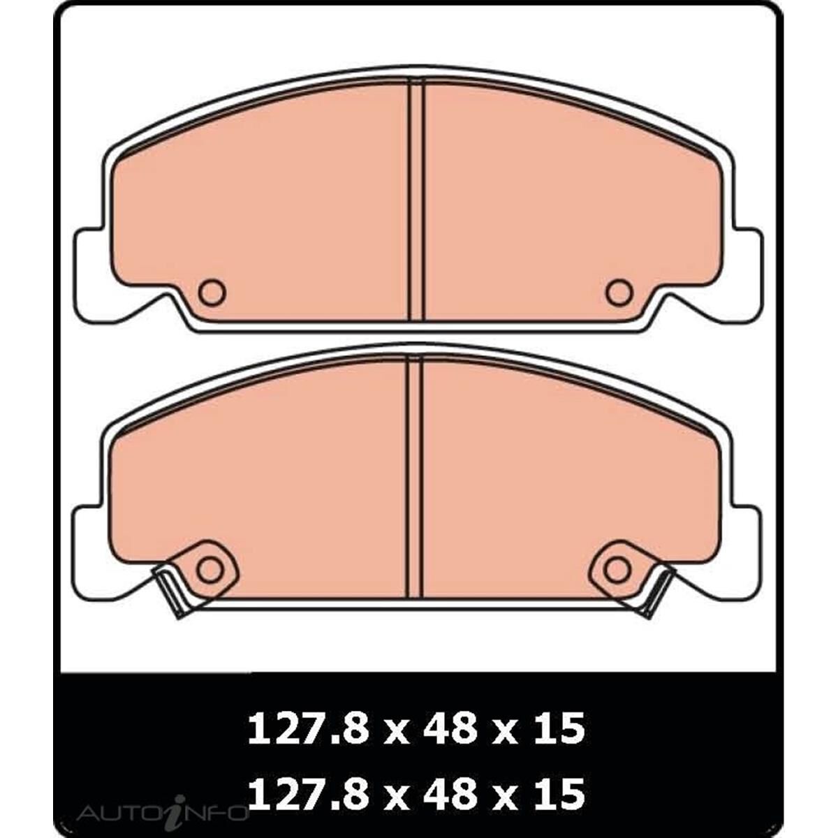 DB390R HONDA 84-85 CIVIC 87-90 FRONT, , scaau_hi-res