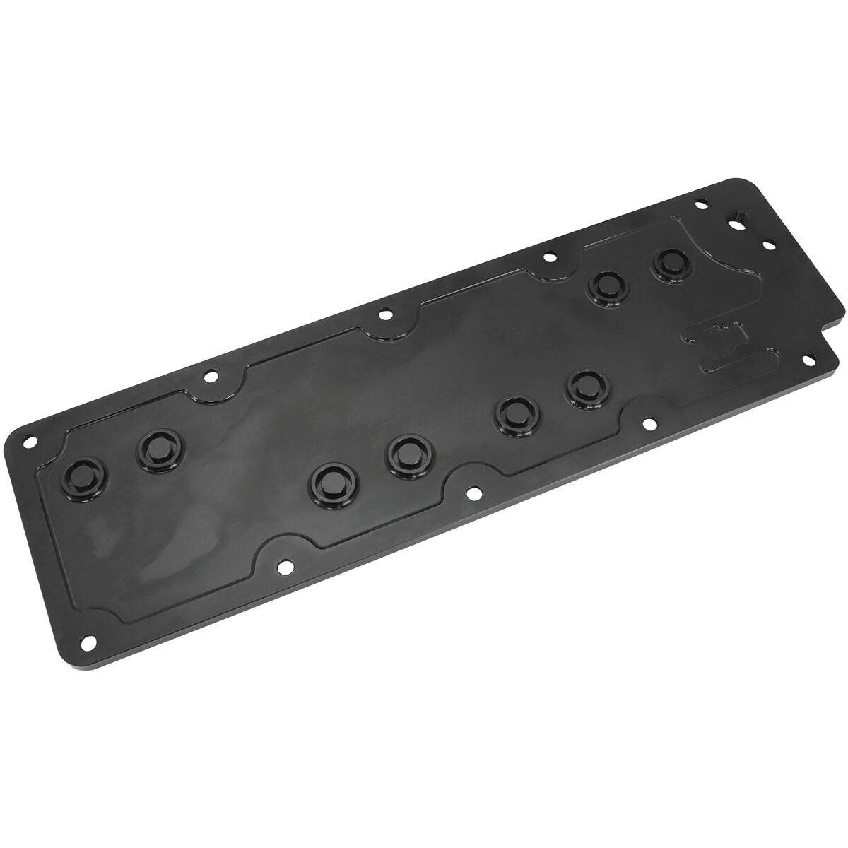 GM LS3 BILLET VALLEY PLATE COVER BLACK LS DOD AFM DELETE, , scaau_hi-res