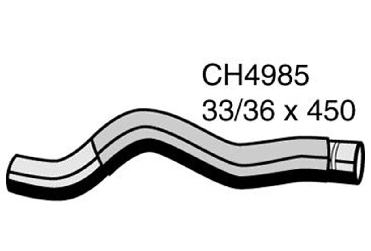 Radiator Upper Hose  - MAZDA CX-9 TB - 3.7L V6  PETROL - Manual & Auto, , scaau_hi-res