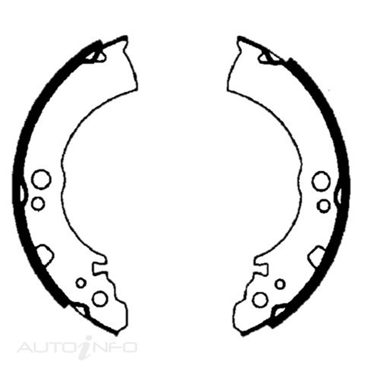 BENDIX BRAKE SHOES, , scaau_hi-res