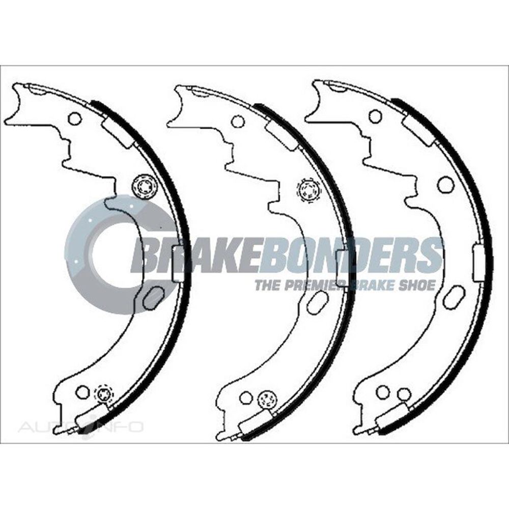 Brake Bonders Brake Shoes N19958 Supercheap Auto