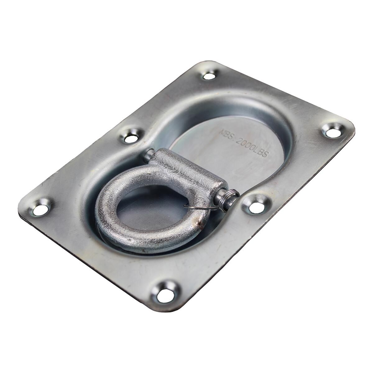 Sunrise Double Lashing Ring Tie Down Point 105 x 145mm with Drain Holes, , scaau_hi-res