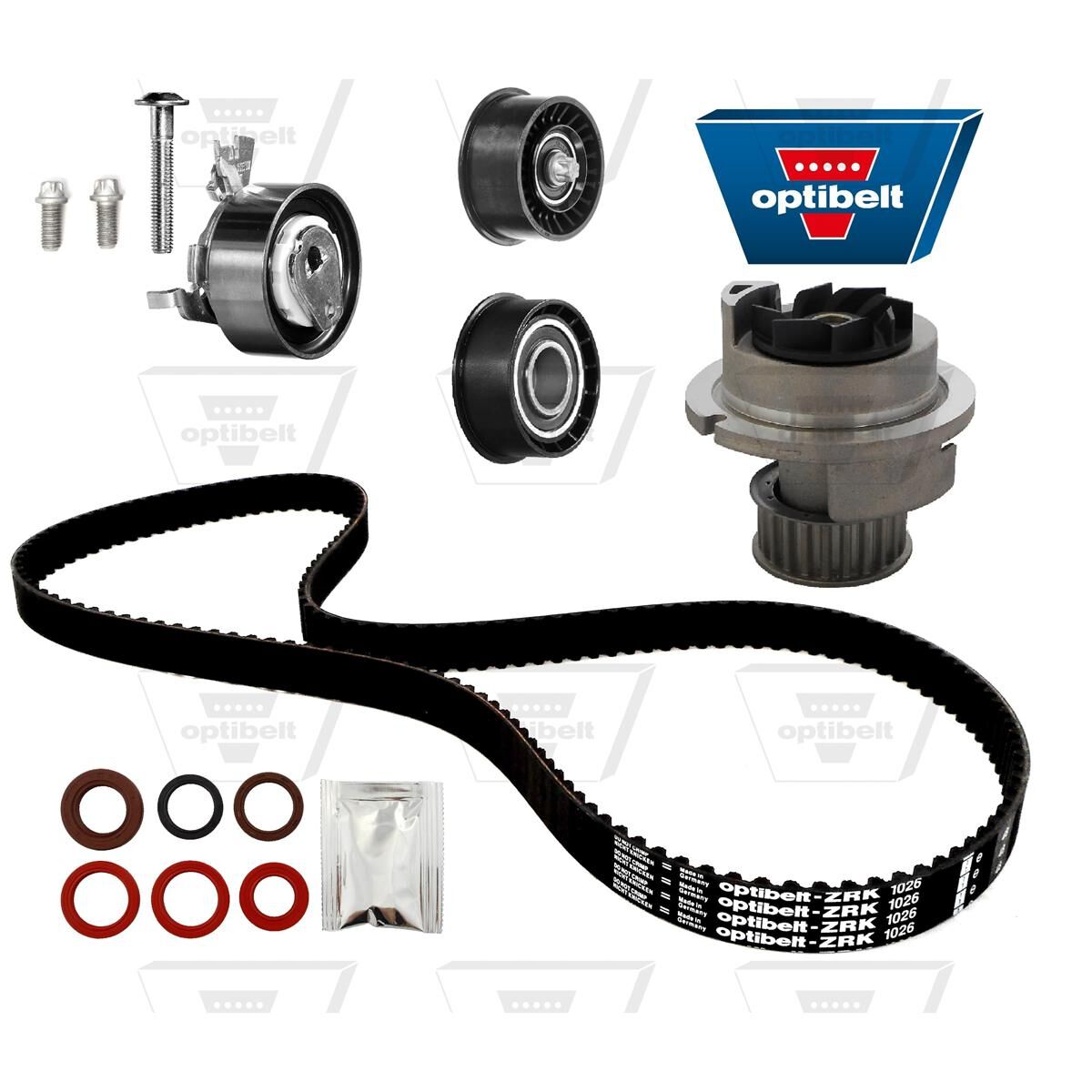 TIMING BELT KIT (INCLUDING WATER PUMP), , scaau_hi-res