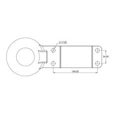 Sunrise Premium Pintle Ring Coupling 6T Rated, , scaau_hi-res
