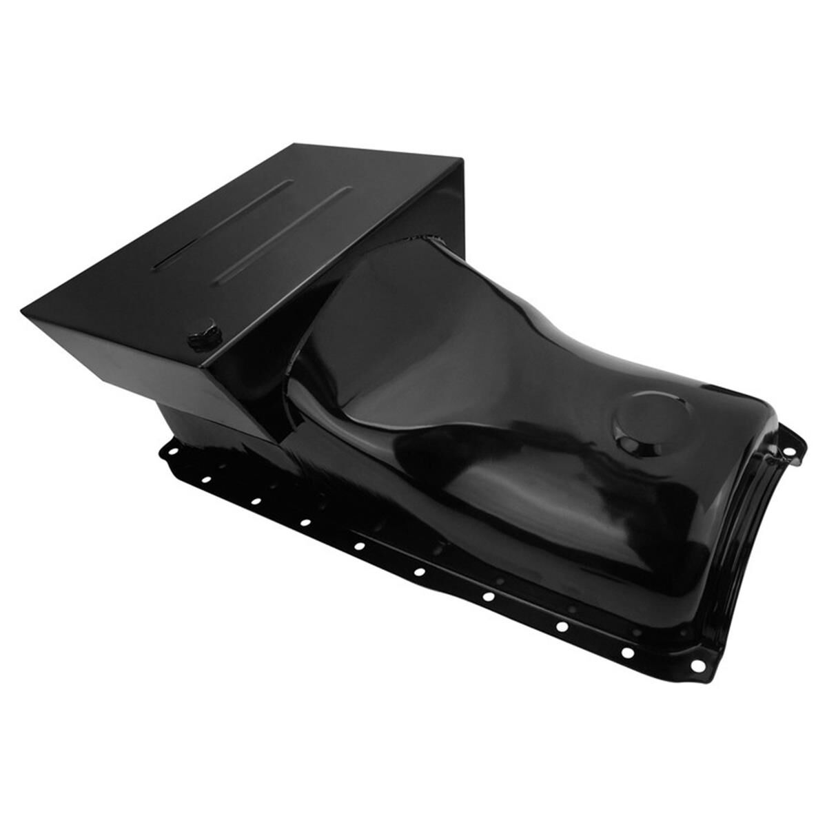 RTS OIL PAN, SB FOR FORD 302-351C ,408 STROKER , STEEL BLACK, 6.5 LT ,WINDAGE TRAY, SUIT EARLY FALCON, EACH, , scaau_hi-res