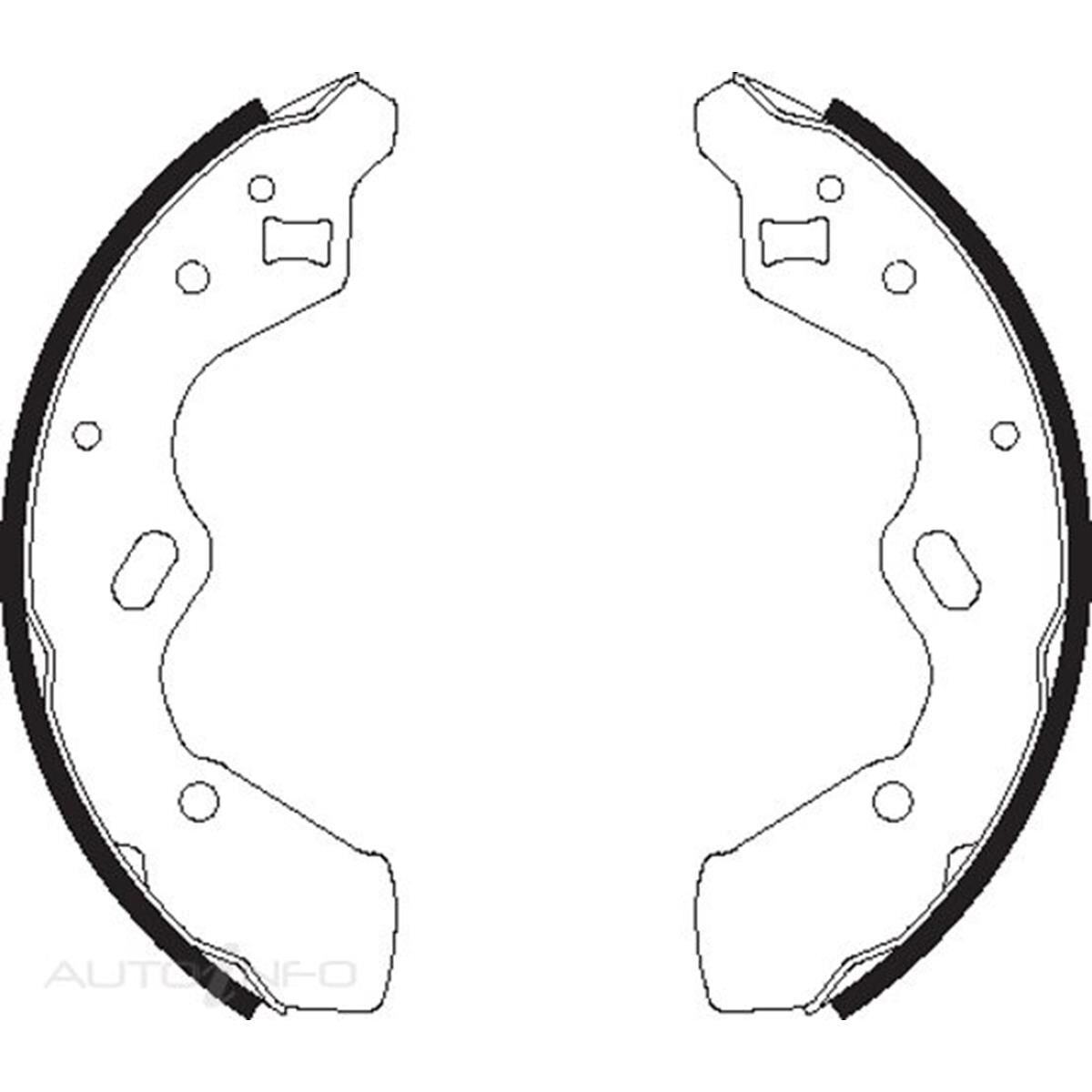 BENDIX BRAKE SHOES, , scaau_hi-res