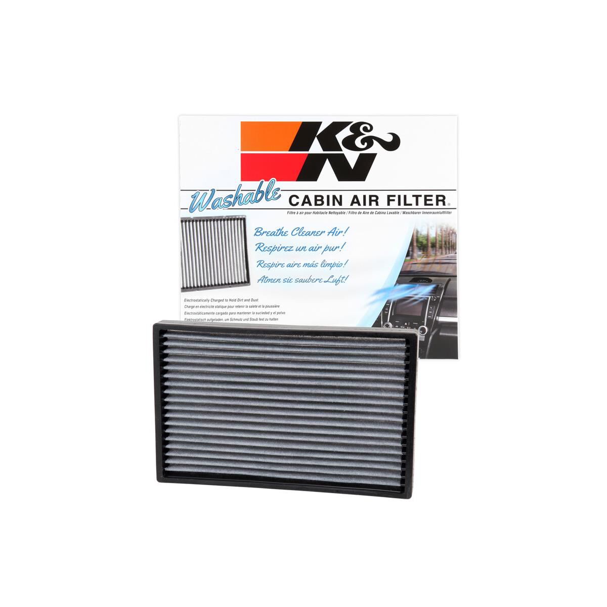 VF3000 K&N CABIN AIR FILTER, , scaau_hi-res
