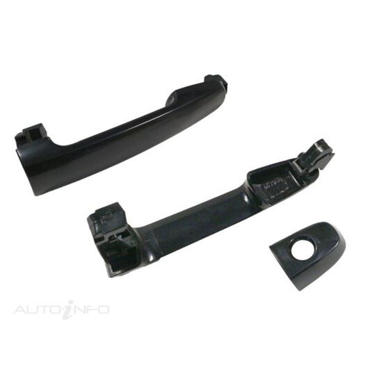 TOYOTA COROLLA  ZRE152  05/2007 ~ 12/2012  FRONT DOOR HANDLE OUTER  BLACK  WITHOUT KEY HOLE  RIGHT HAND SIDE, , scaau_hi-res