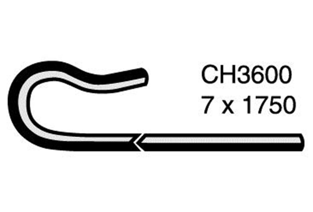 Coolant Recovery Tank Hose  - HOLDEN COMMODORE VN - 3.8L V6  PETROL - Manual & Auto, , scaau_hi-res