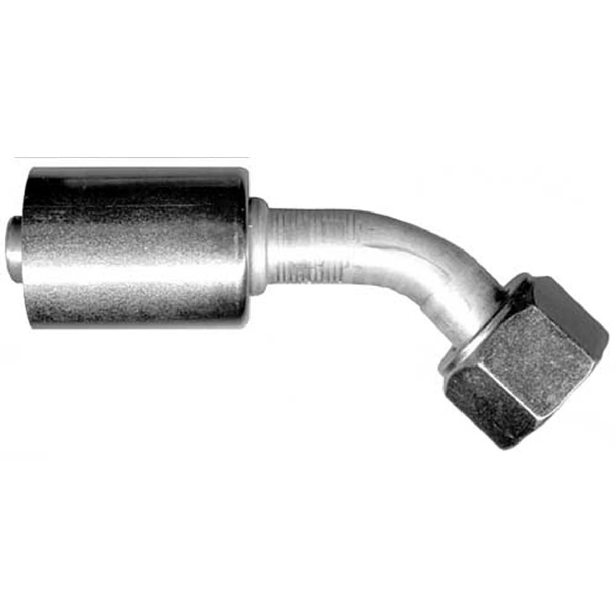 FITT 45 DEGREE #8 ALUMINIUM BEADLOCK FOR - FITTINGS, , scaau_hi-res