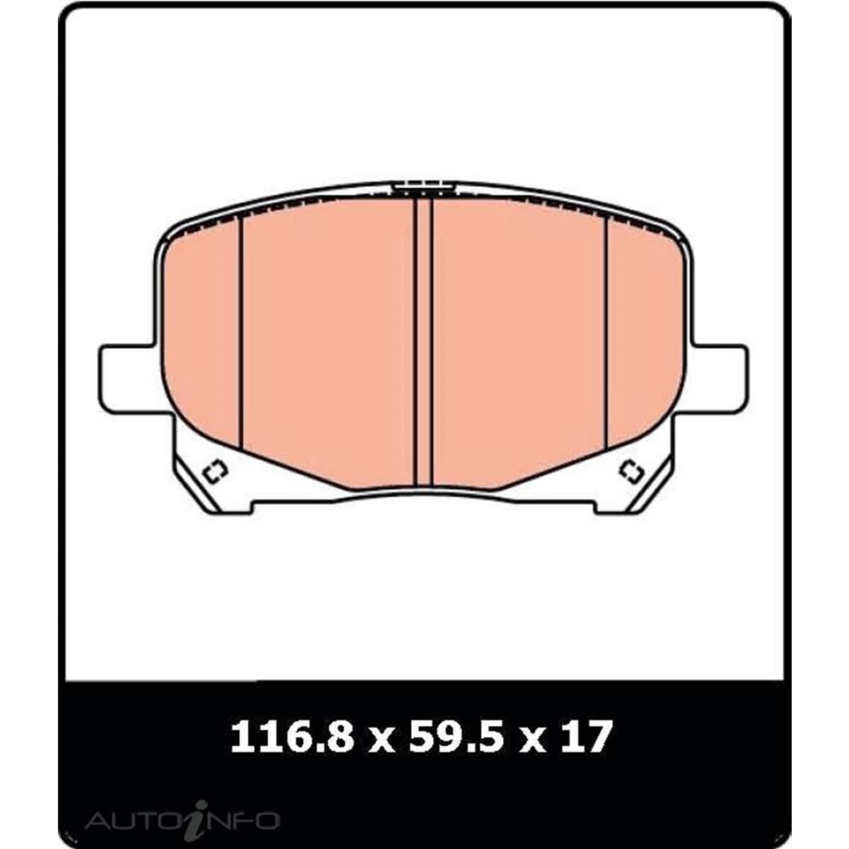 DB1519R TARAGO ACR30 2000- FRONT, , scaau_hi-res
