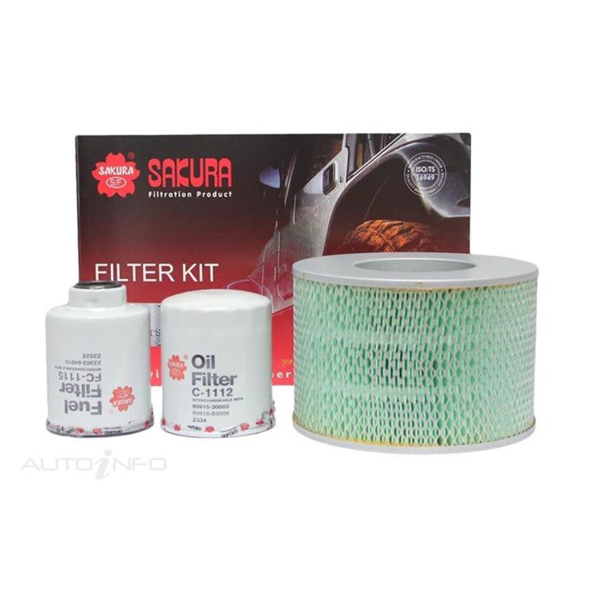 FILTER KIT OIL AIR FUEL TOYOTA, , scaau_hi-res