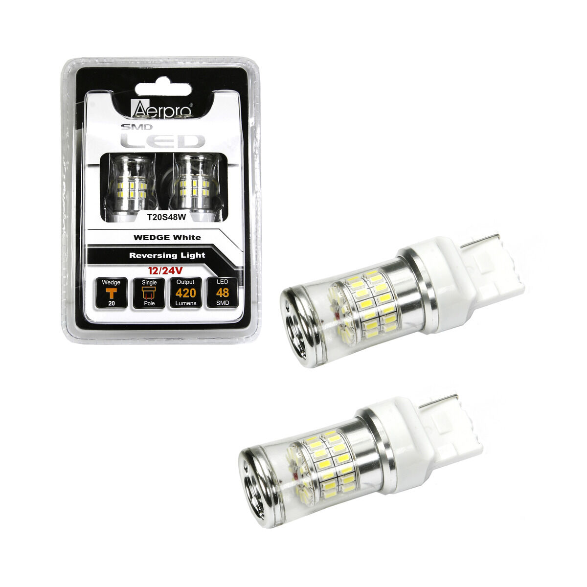 48 X SMD T20S WEGDE - WHITE, , scaau_hi-res