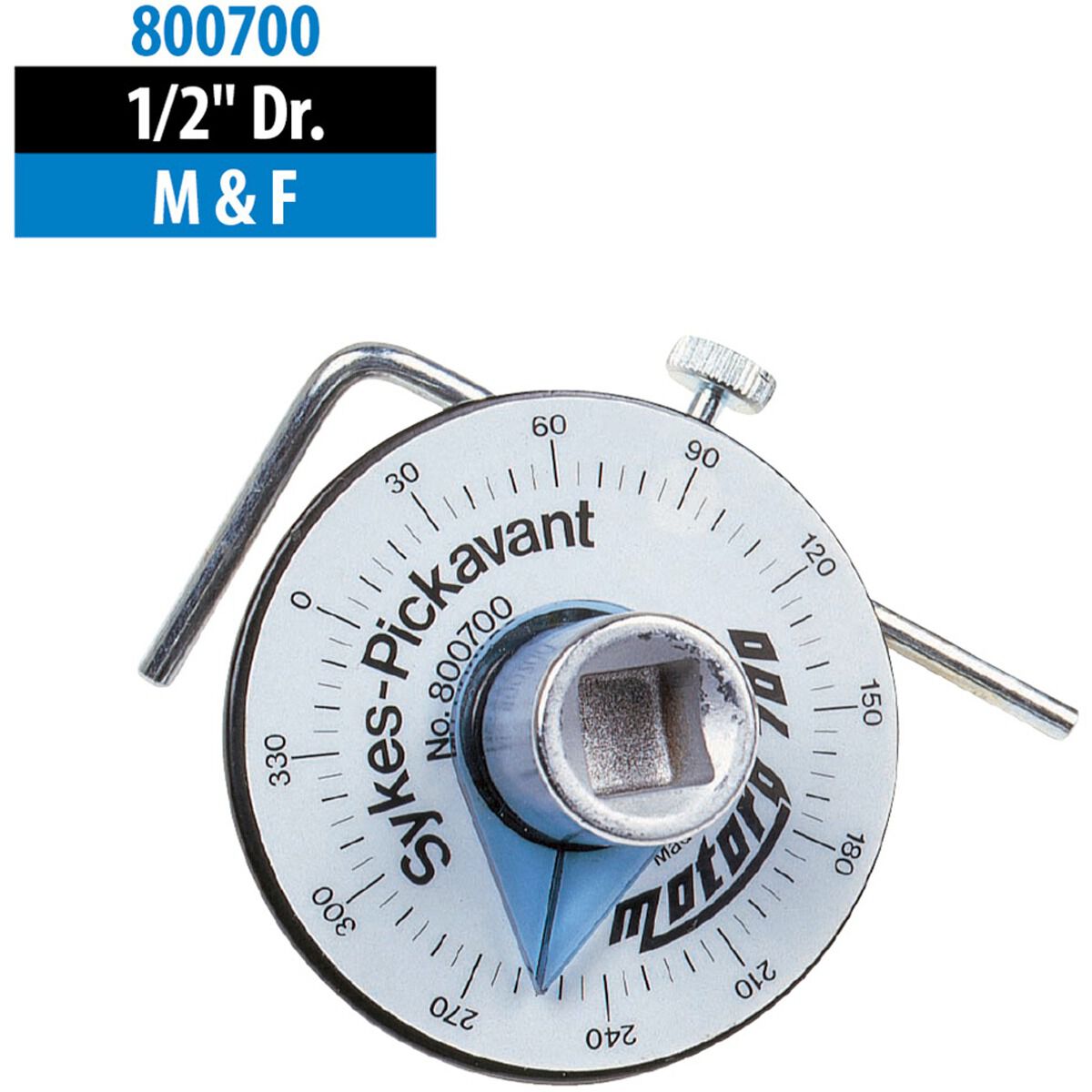 SYKES ANGULAR TORQUE GAUGE 1/2" SQ DR, , scaau_hi-res