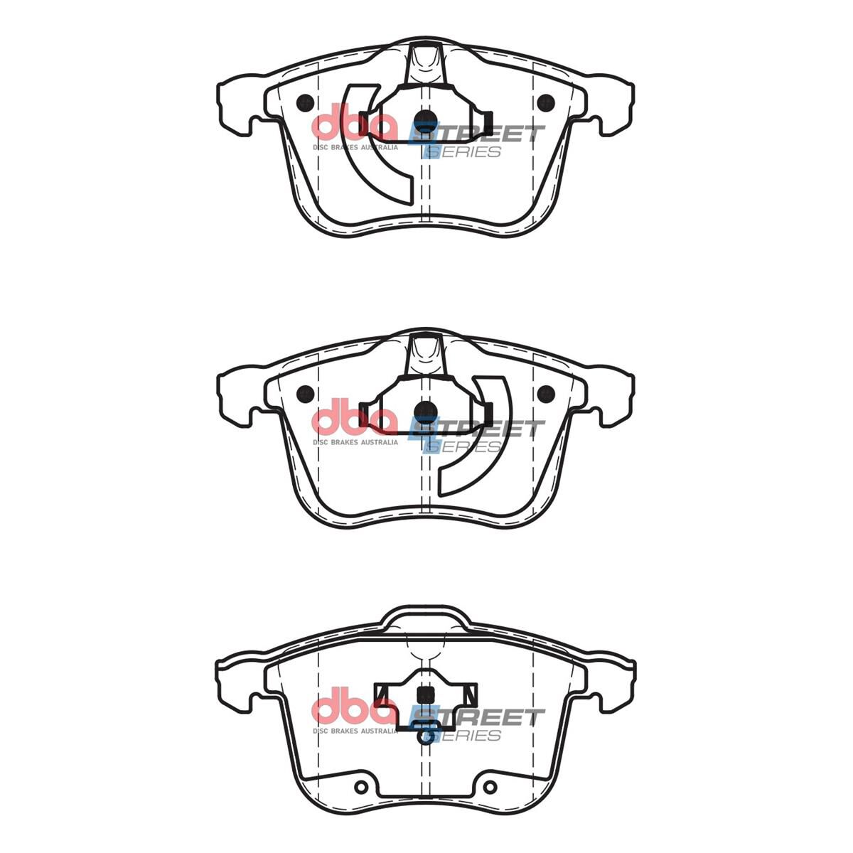 DBA SS STREET SERIES BRAKE PADS [ Holden & SAAB 2003-2014 F ], , scaau_hi-res