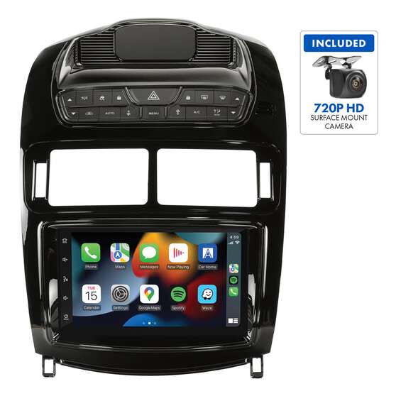 7" MULTIMEDIA RECEIVER TO SUIT FORD FALCON FG (GLOSS BLACK), , scaau_hi-res