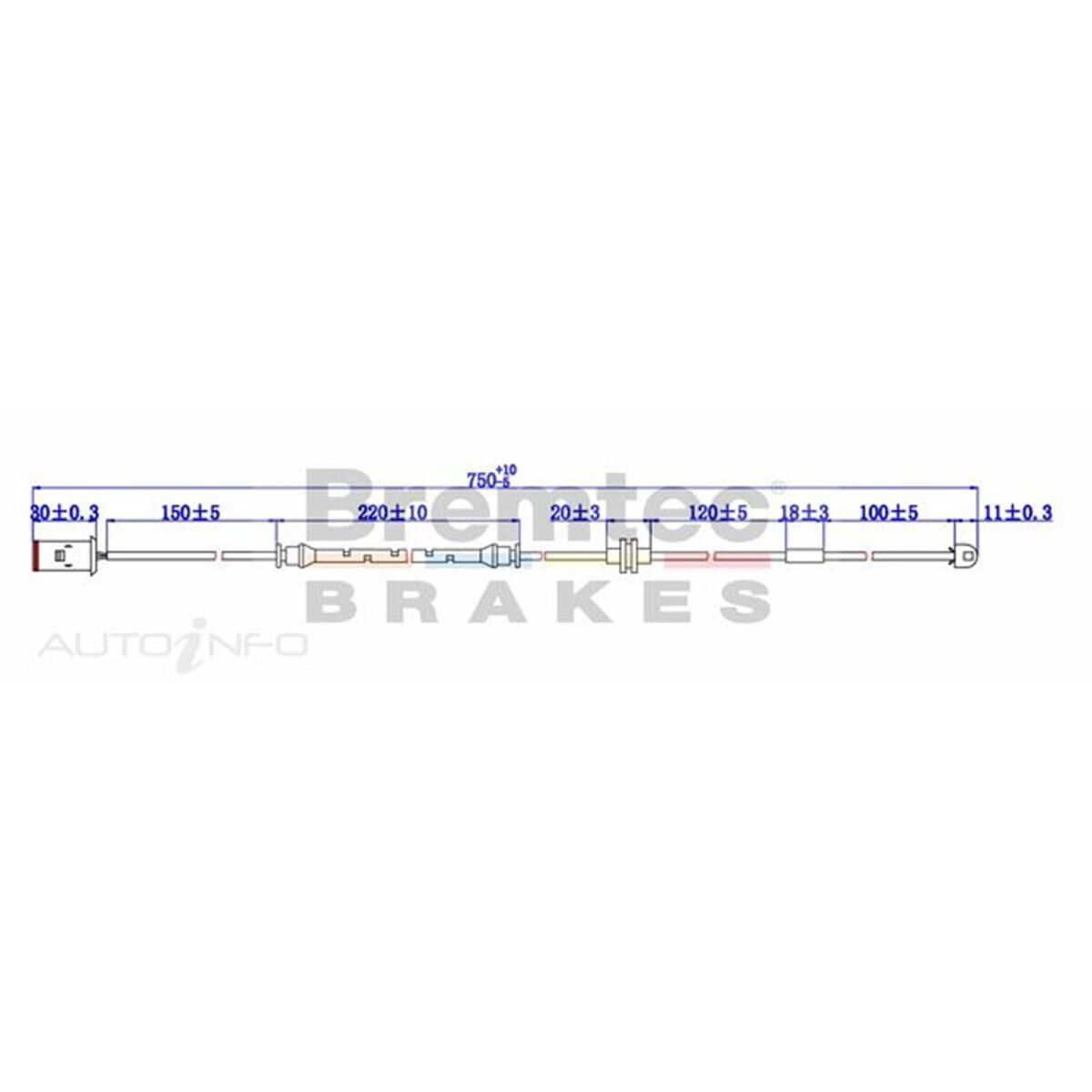 EUROLINE BRAKE WEAR SENSOR, , scaau_hi-res