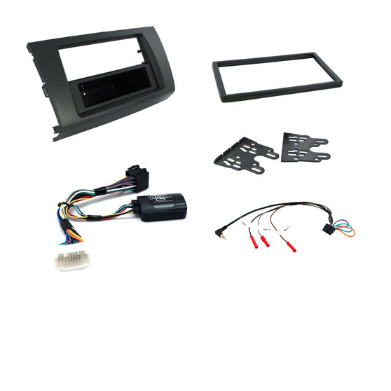INSTALL KIT TO SUIT SUZUKI SWIFT RS415, RS416 (BLACK), , scaau_hi-res