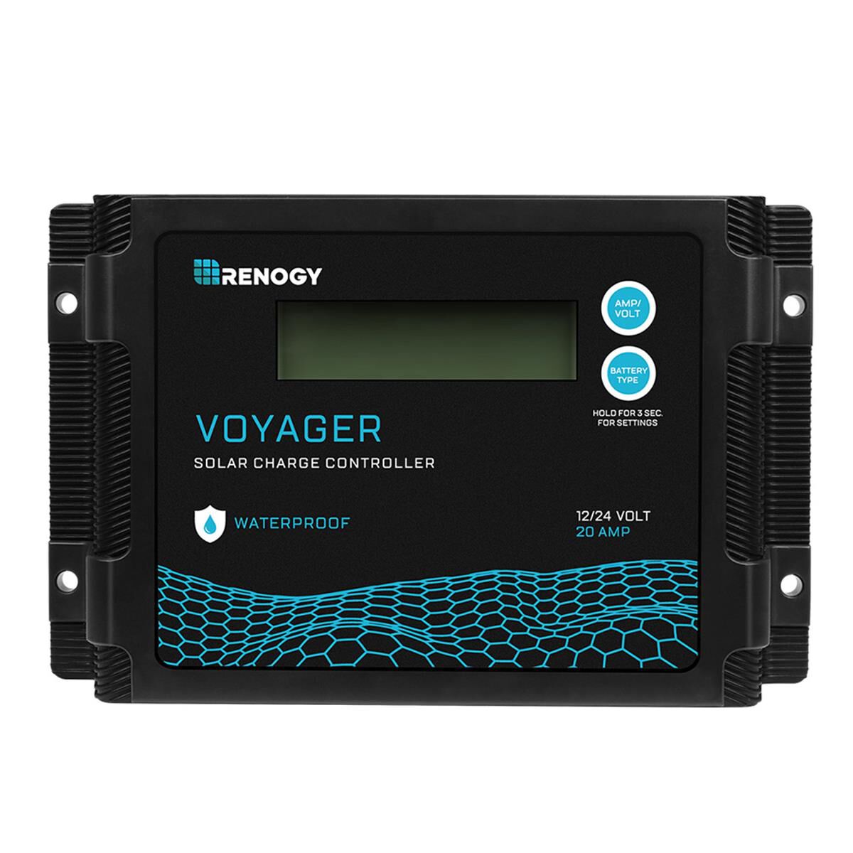 NEW EDITION VOYAGER 20A PWM WATERPROOF SOLAR CHARGE CONTROLLER, , scaau_hi-res