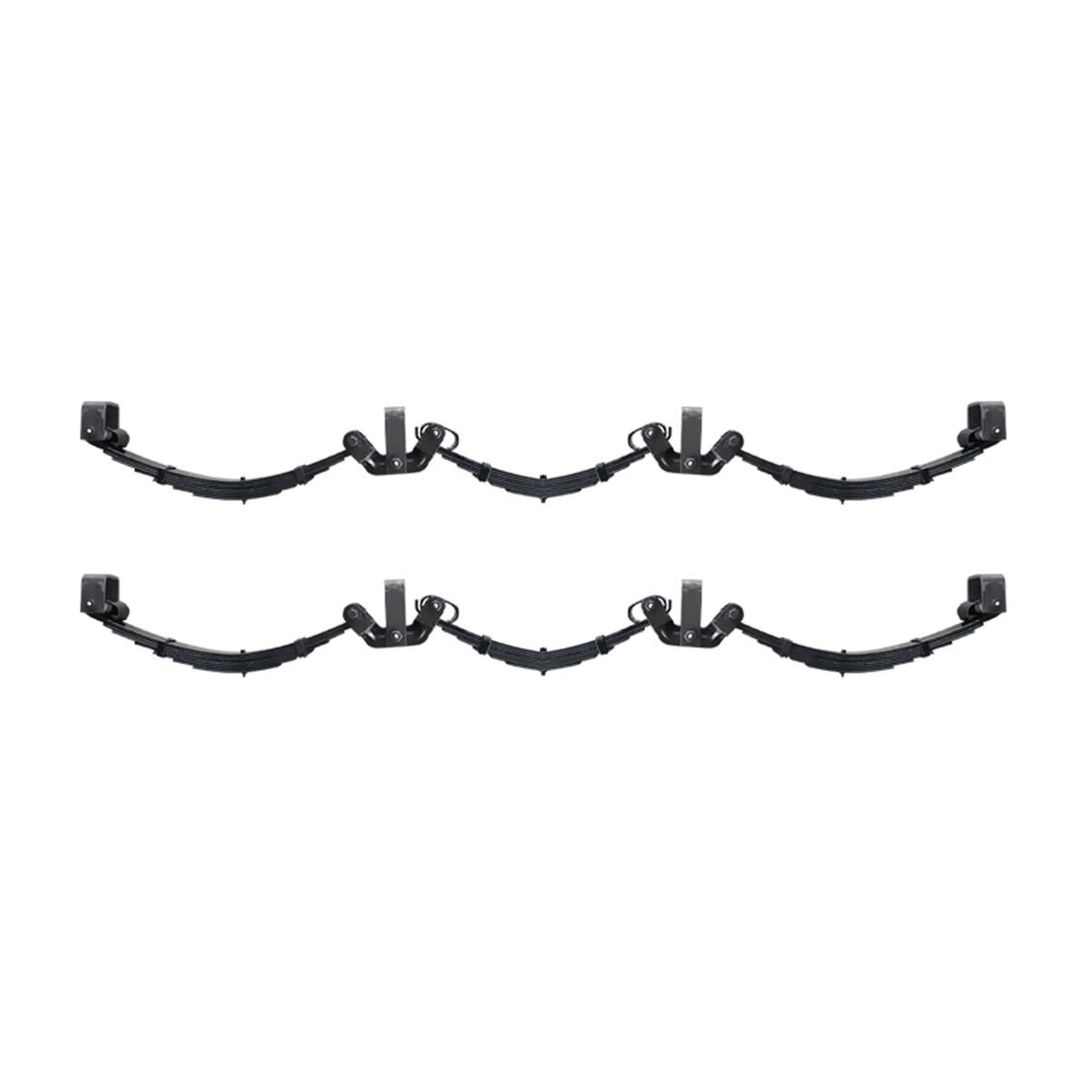 Sunrise Tri Axle Rocker Roller Suspension Spring Complete Assembly - 5 Leaf (3000kg Pair), 14", , scaau_hi-res