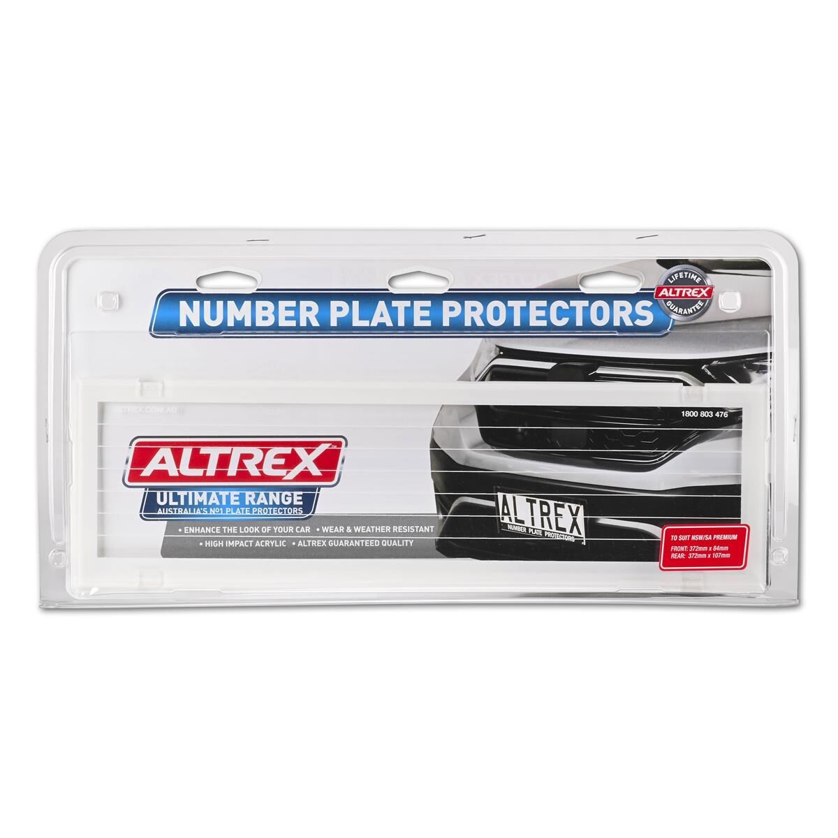 PREMIUM PLATE COVER LINED WHITE, , scaau_hi-res