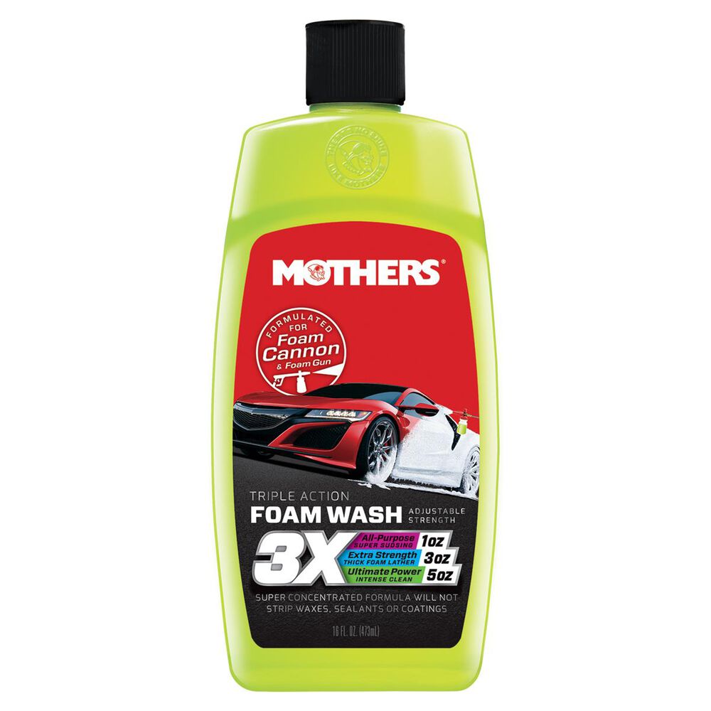 Mothers Triple Action Foam Wash Concentrate 473mL, 655616