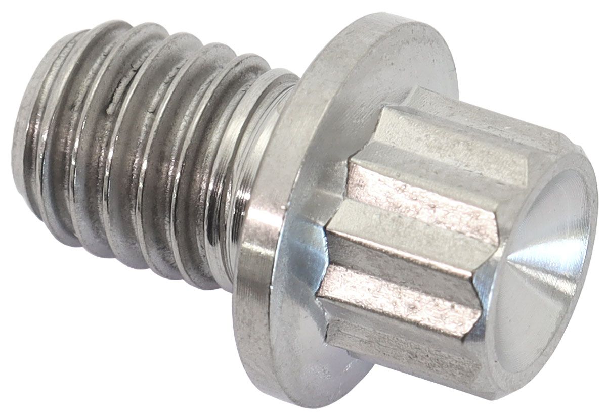 M8X1.25 TITANIUM BOLT 10MM UHL12 POINT SINGLE M8 X 1.25MM, , scaau_hi-res
