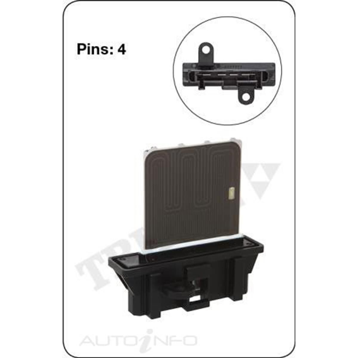 TRIDON HEATER FAN RESISTOR, , scaau_hi-res