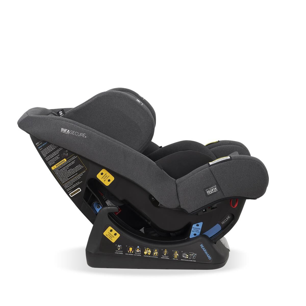 MOMENTUM GO ISOFIX 0 TO 4 YEARS - BLACK FLECK, , scaau_hi-res