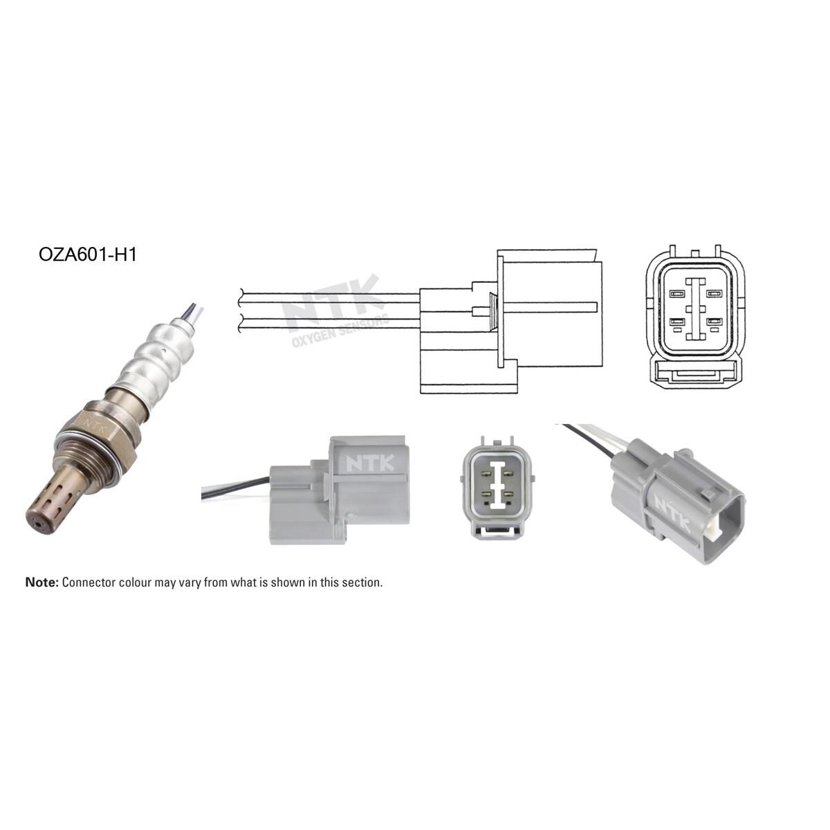 NTK OXYGEN SENSOR - OZA601-H1, , scaau_hi-res