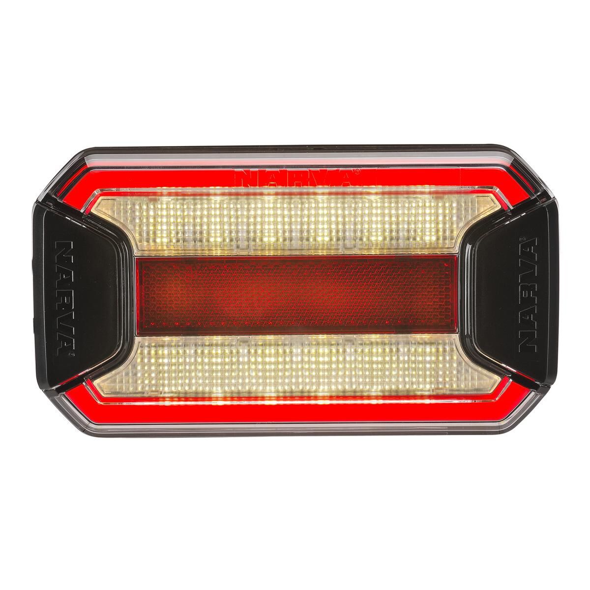 Narva 9-33 Volt LED Tail and Rerverse Lamp with In-Built Reflector, Clear Lens and 0.5m of Hard-Wired Cable, , scaau_hi-res