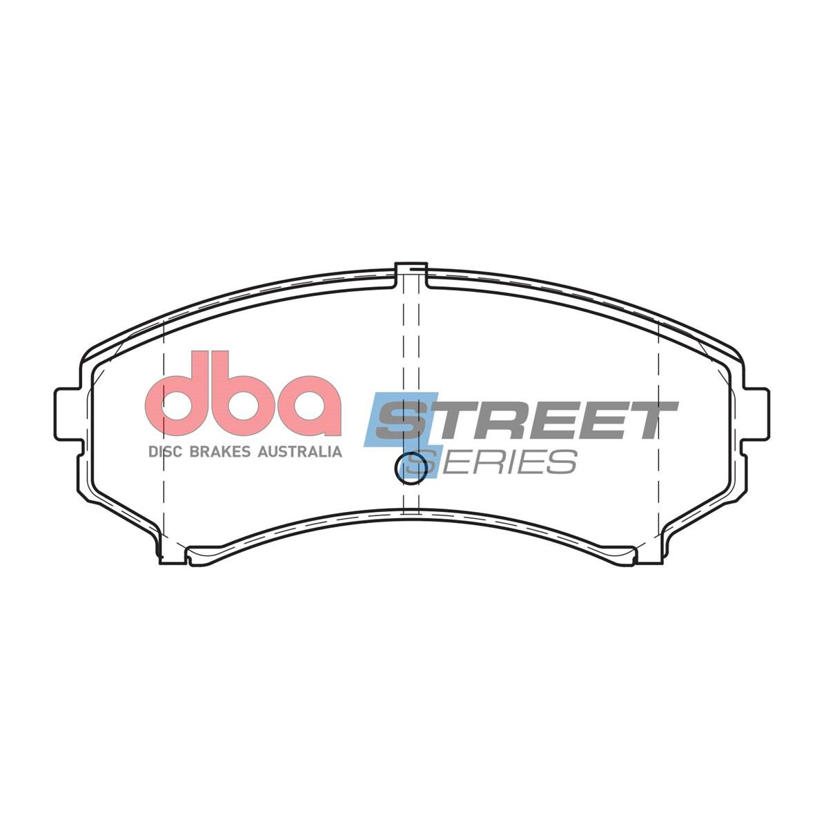 DBA SS STREET SERIES BRAKE PADS [ Mazda & Mitsubishi 1999-2014 F ], , scaau_hi-res