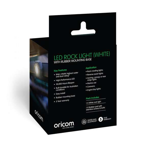 LED ROCK LIGHT – WHITE, , scaau_hi-res