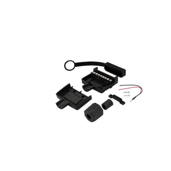 7 PIN FLAT TORNADO TRAILER PLUG WITH COVER, , scaau_hi-res