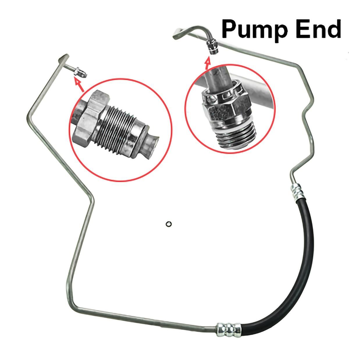 Power Steering Hose - Pressure - Ford AU1 (V8), , scaau_hi-res