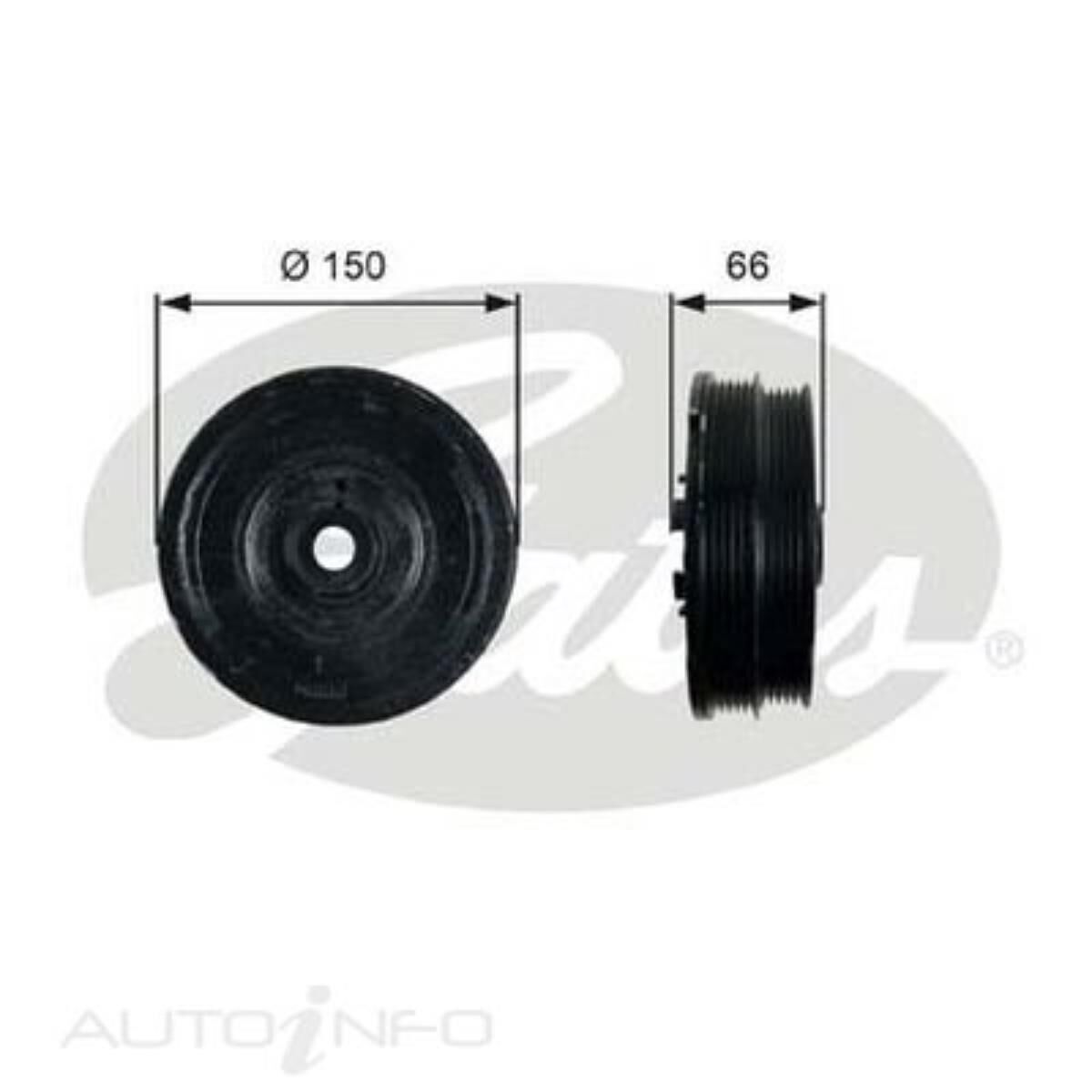 TVD1068 TORSIONAL VIB DAMPER, , scaau_hi-res