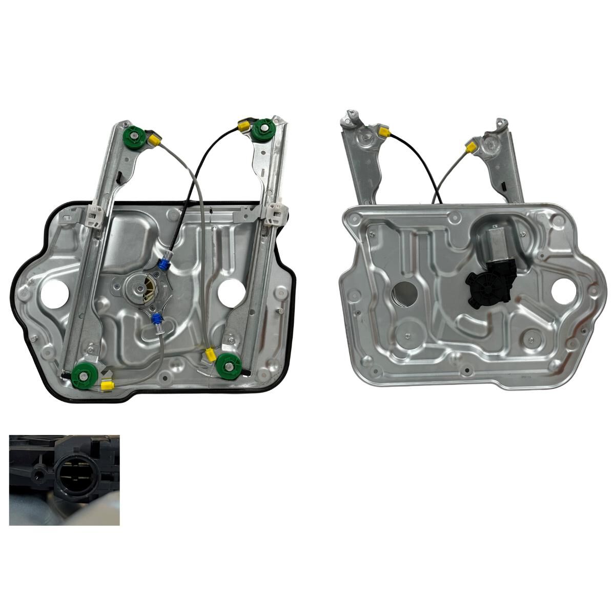 DUALIS (2PIN ,ROUND SHAPE PLUG) 11/07-13 FRONT WINDOW REGULATOR (+MOTOR +PANEL) (L), , scaau_hi-res